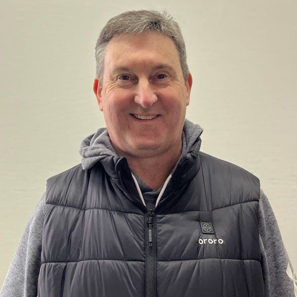 Golf coach Bryn Parry